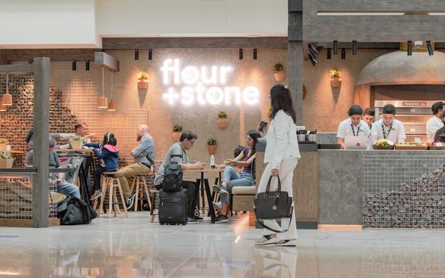 Flour + Stone front view
